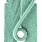 Décoration de table, pince en bois, menthe