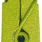 Decoration de table, pince en bois, vert anis