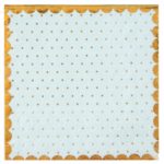 Decoration de table, serviettes, passe partout, bleu