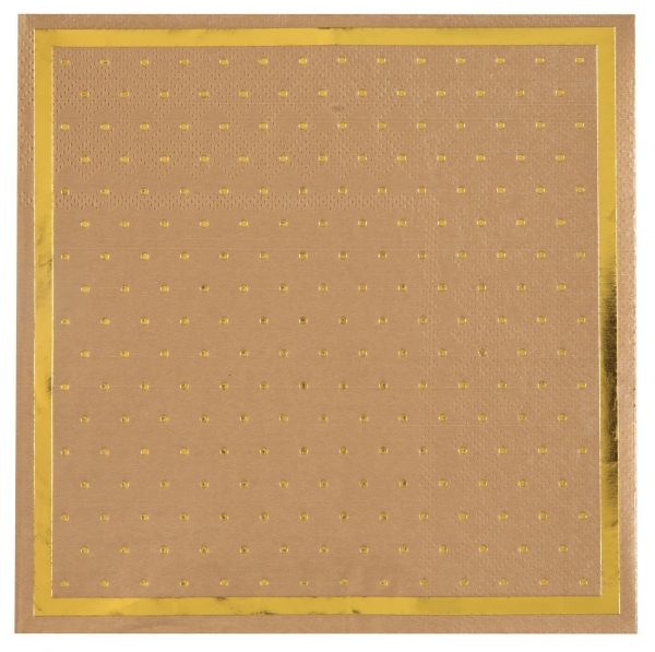 Decoration de table, serviettes, passe partout, kraft