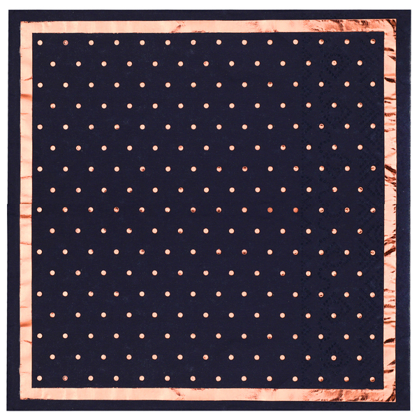 Decoration de table, serviettes, passe partout, rose gold