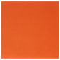 Décoration de table, serviette en intissé, orange
