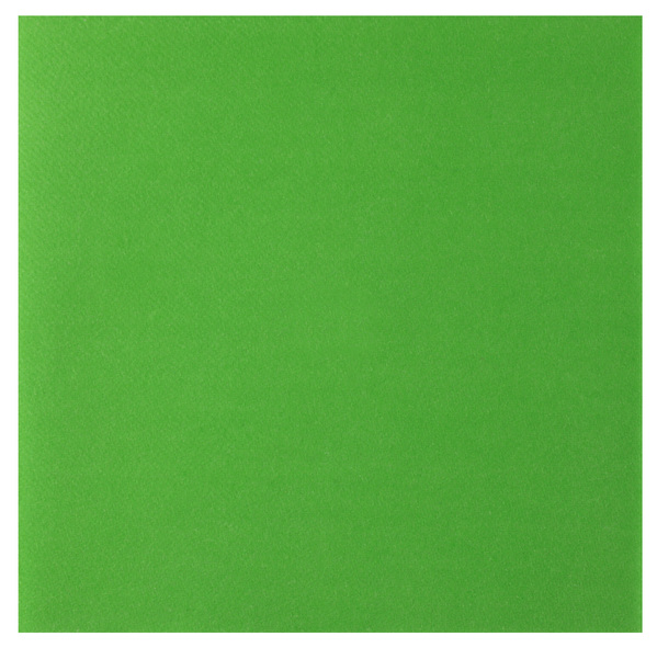 Décoration de table, serviette en intissé, vert pomme