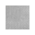 Décoration de table, serviettes en papier, argent
