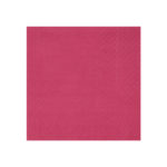 Décoration de table, serviettes en papier, fuchsia