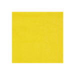 Décoration de table, serviettes en papier, jaune poussin