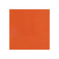 Décoration de table, serviettes en papier, orange