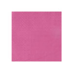 Décoration de table, serviettes en papier, rose bonbon