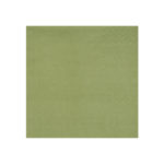 Décoration de table, serviettes en papier, vert olive