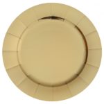 Decoration de table, sous assiettes, or