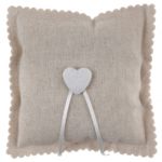 Occasions spéciales, mariage, coussin alliance, jute