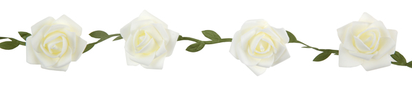 Occasions spéciales, mariage, guirlande, blanche