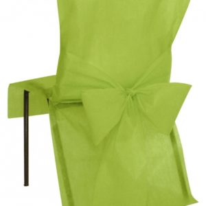 Occasions spéciales, mariage, housse de chaise, vert anis