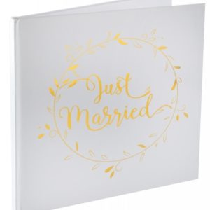 Occasions spéciales, mariage, livre d or, just married