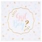 Occasions speciales, serviettes, boy and girl