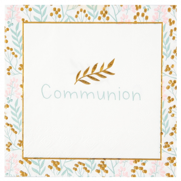 Occasions speciales, serviettes, communion