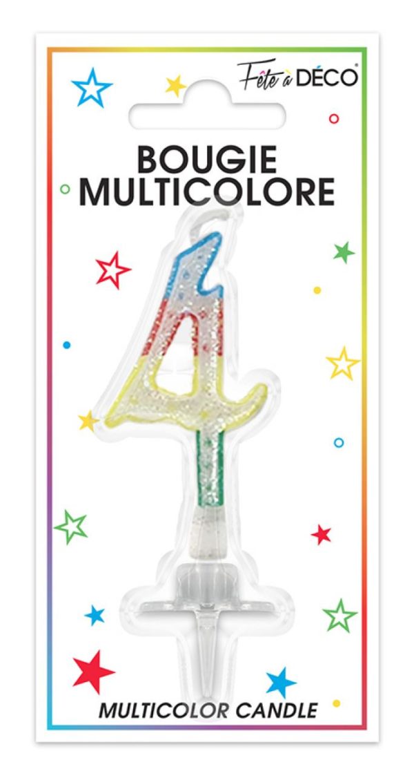 Anniversaire, bougies, 4
