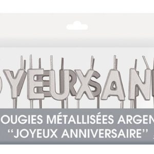 Anniversaire, bougies, joyeux anniversaire, argent