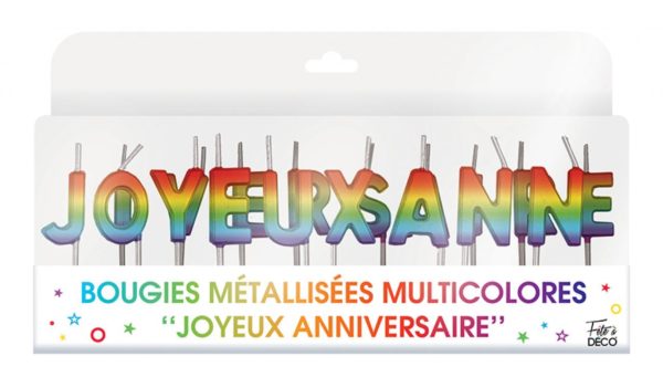 Anniversaire, bougies, joyeux anniversaire, multi