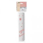 Anniversaire, chemin de table, rose gold