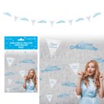 Anniversaire, guirlande fil, bleu