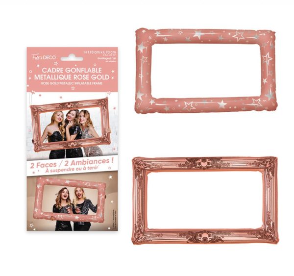 Anniversaire, photobooth, rose gold