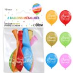 Anniversaire adulte, ballons, multicouleurs