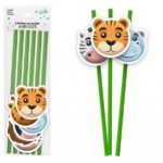Animaux de la jungle, pailles