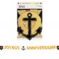 Anniversaire enfant, guirlande, lettres, pirates