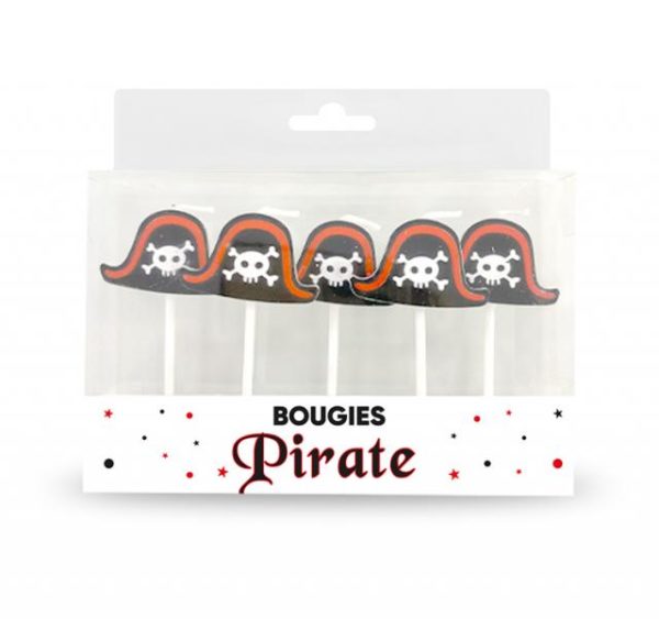 Anniversaire enfant, pirates, bougies