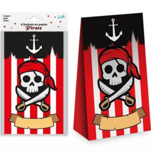 Anniversaire enfant, pirates, sachets