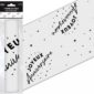 ARTICLES DE FETE-ANNIVERSAIRE-ANNIVERSAIRE NOIR-CHEMIN DE TABLE JOYEUX ANNIVERSAIRE NOIR