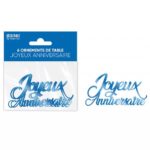 ARTICLES-DE-FETE-ANNIVERSAIRE-CONFETTIS JOYEUX ANNIVERSAIRE BLEU-ANNIVERSAIRE-BLEU