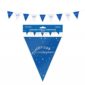 ARTICLES-DE-FETE-ANNIVERSAIRE-GUIRLANDE FANIONS ANNIVERSAIRE BLEU-ANNIVERSAIRE-BLEU