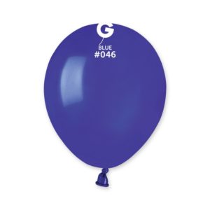 Ballons latex, ballons couleurs unis, 13 cm, bleu roi