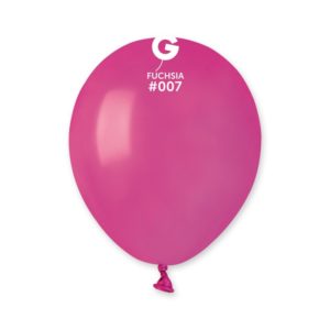 Ballons latex, ballons couleurs unis, 13 cm, fuchsia