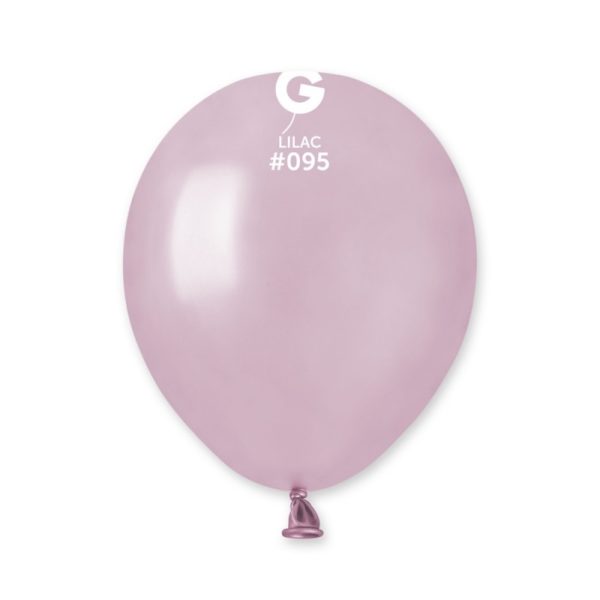 BALLONSLATEX-BALLONSCOULEURSUNIS-13CM-LILAS-METAL Ballons latex, ballons couleurs unis, 13 cm, lilas, métal