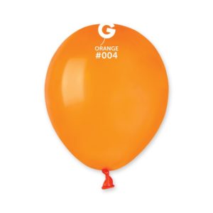 Ballons latex, ballons couleurs unis, 13 cm, orange