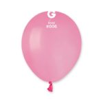 Ballons latex, ballons couleurs unis, 13 cm, rose