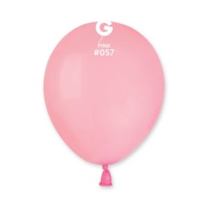 Ballons latex, ballons couleurs unis, 13 cm, rose bonbon