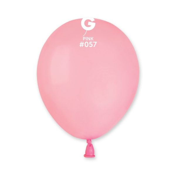 Ballons latex, ballons couleurs unis, 13 cm, rose bonbon