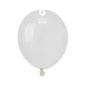 Ballons latex, ballons couleurs unis, 13 cm, transparent