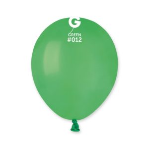 Ballons latex, ballons couleurs unis, 13 cm, vert