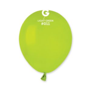 Ballons latex, ballons couleurs unis, 13 cm, vert anis