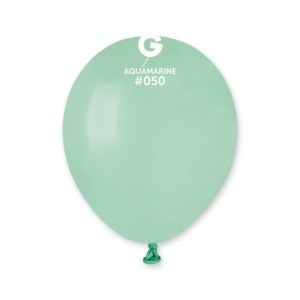 Ballons latex, ballons couleurs unis, 13 cm, vert d eau