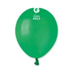 Ballons latex, ballons couleurs unis, 13 cm, vert foncé