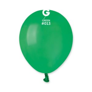 Ballons latex, ballons couleurs unis, 13 cm, vert foncé