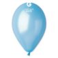 Ballons latex, ballons couleurs unis, bleu lagon métal