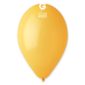 Ballons latex, ballons couleurs unis, jaune foncé
