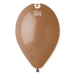 Ballons latex, ballons couleurs unis, moka